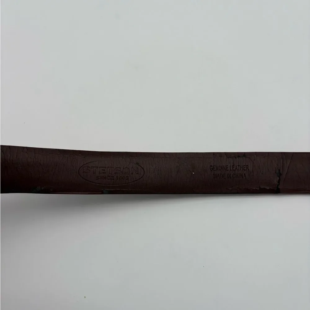 Stetson Leather Belt